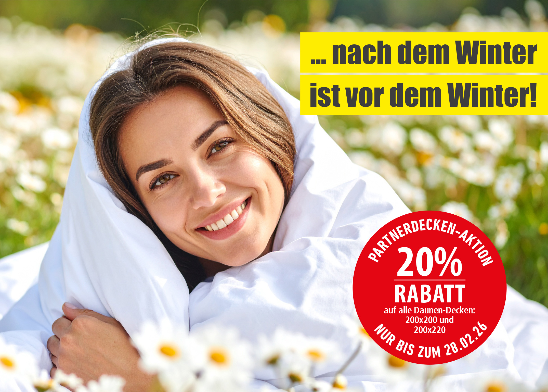 Partnerdecken-Aktion